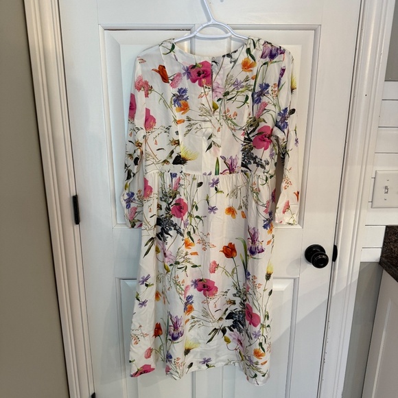 Sonnet James Brielle Floral Print modest Dress 45621 - Picture 10 of 13